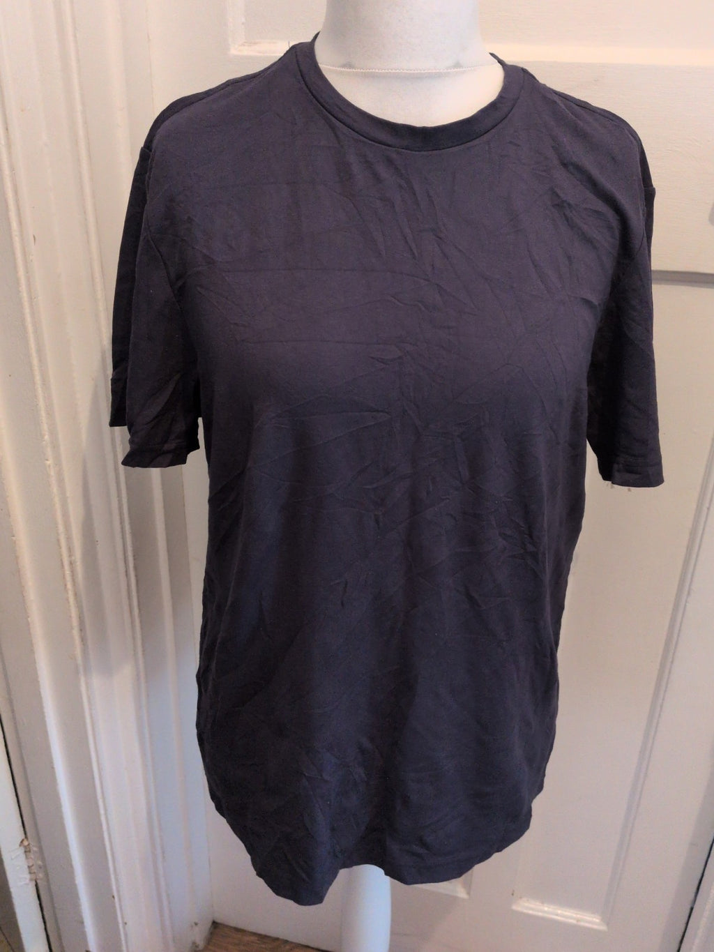 Primark X Large Slim Fit Charcoal Short Sleeve T-shirt