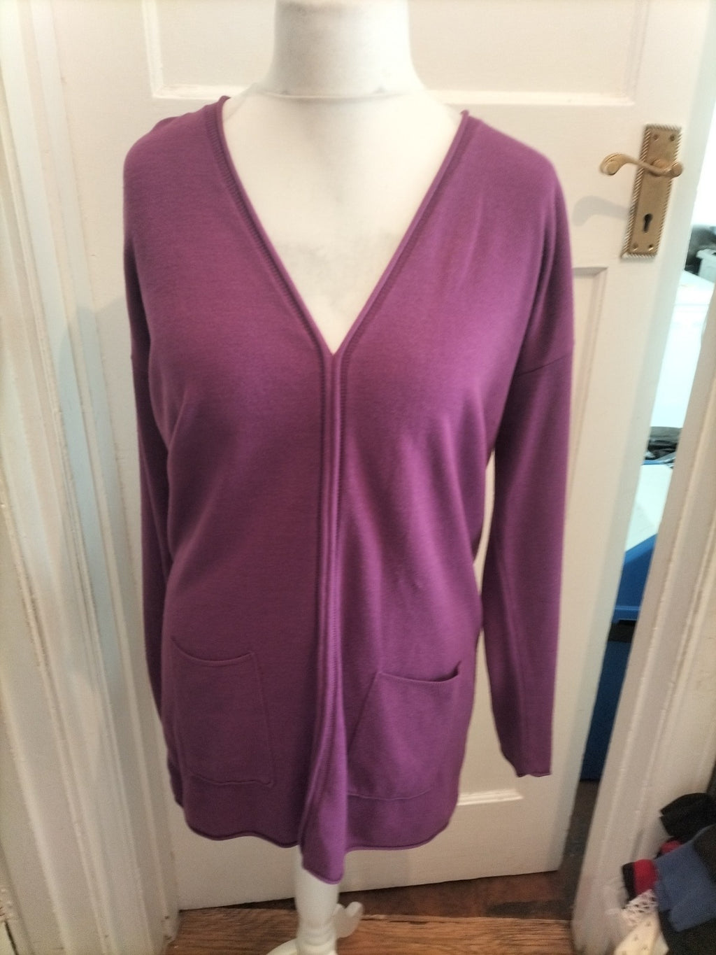 Tu 16 Purple Long Sleeved Jumper