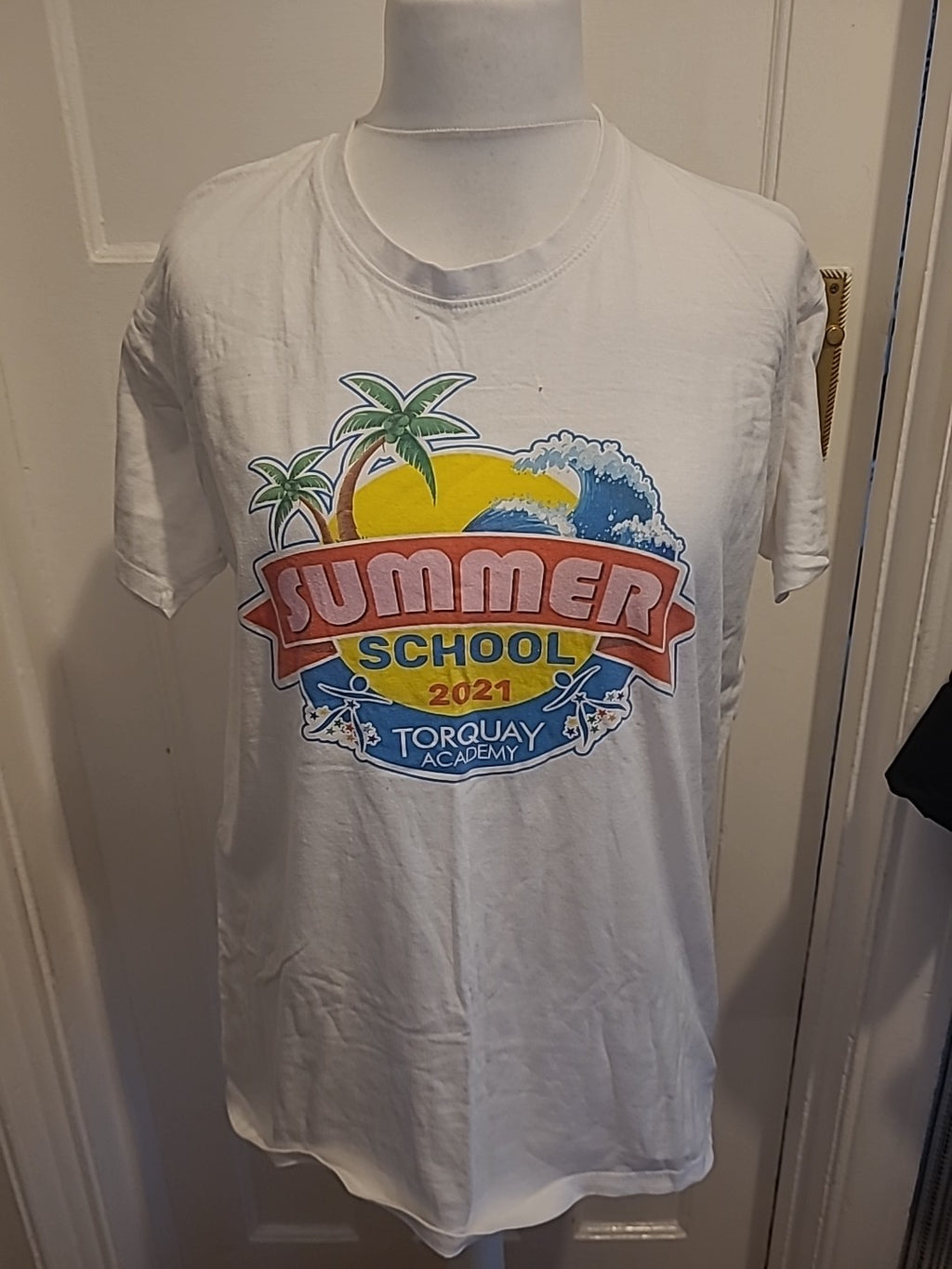 Ladies Sols Size XL White Torquay Acadamy Tshirt