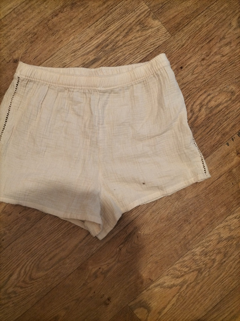 Ladies Tu Size 10 Pale Mocha Elasticated Sleep Shorts