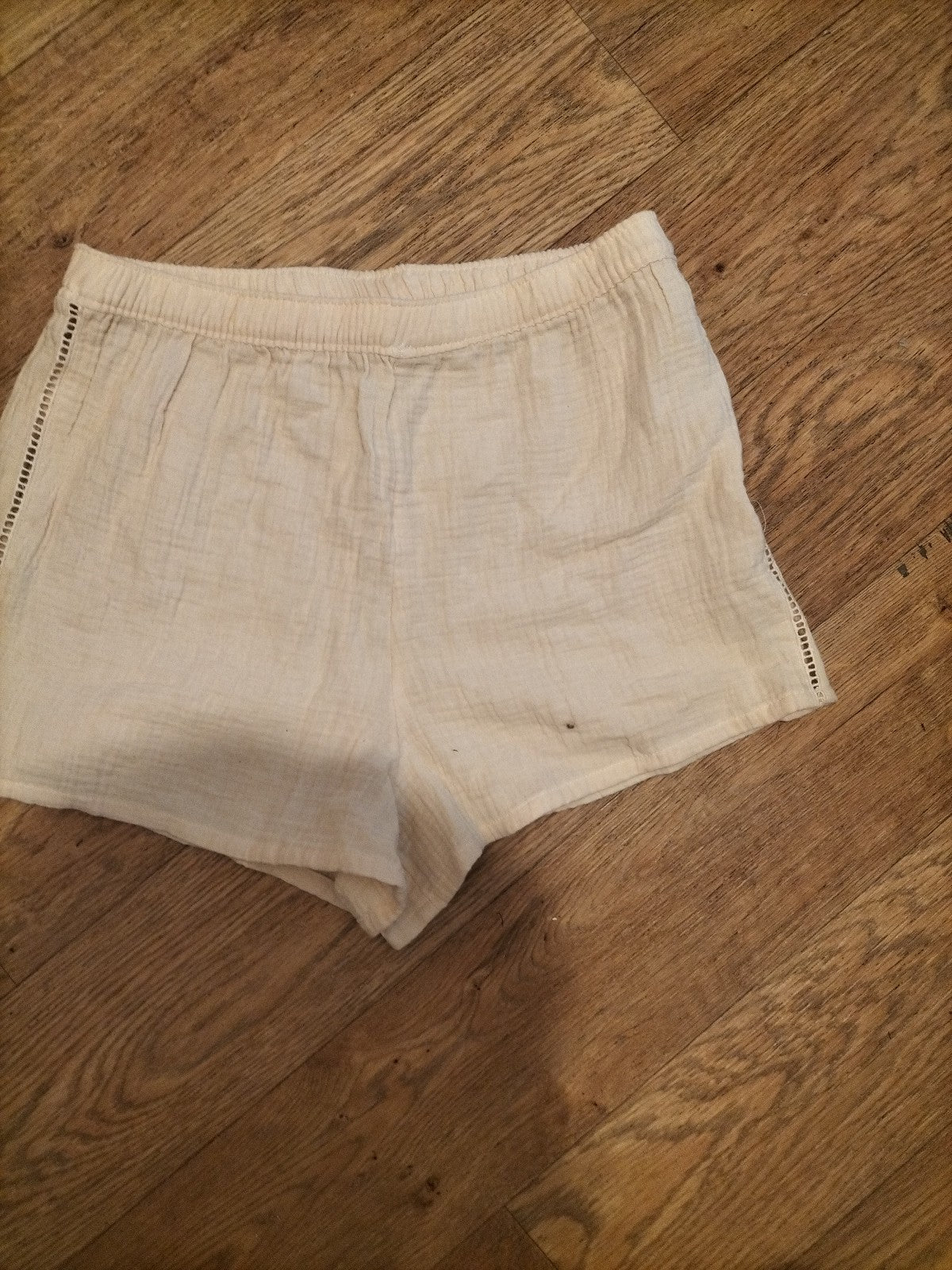Ladies Tu Size 10 Pale Mocha Elasticated Sleep Shorts