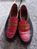 Ladies Rohde Flats Size 5 Red, Green, Blue