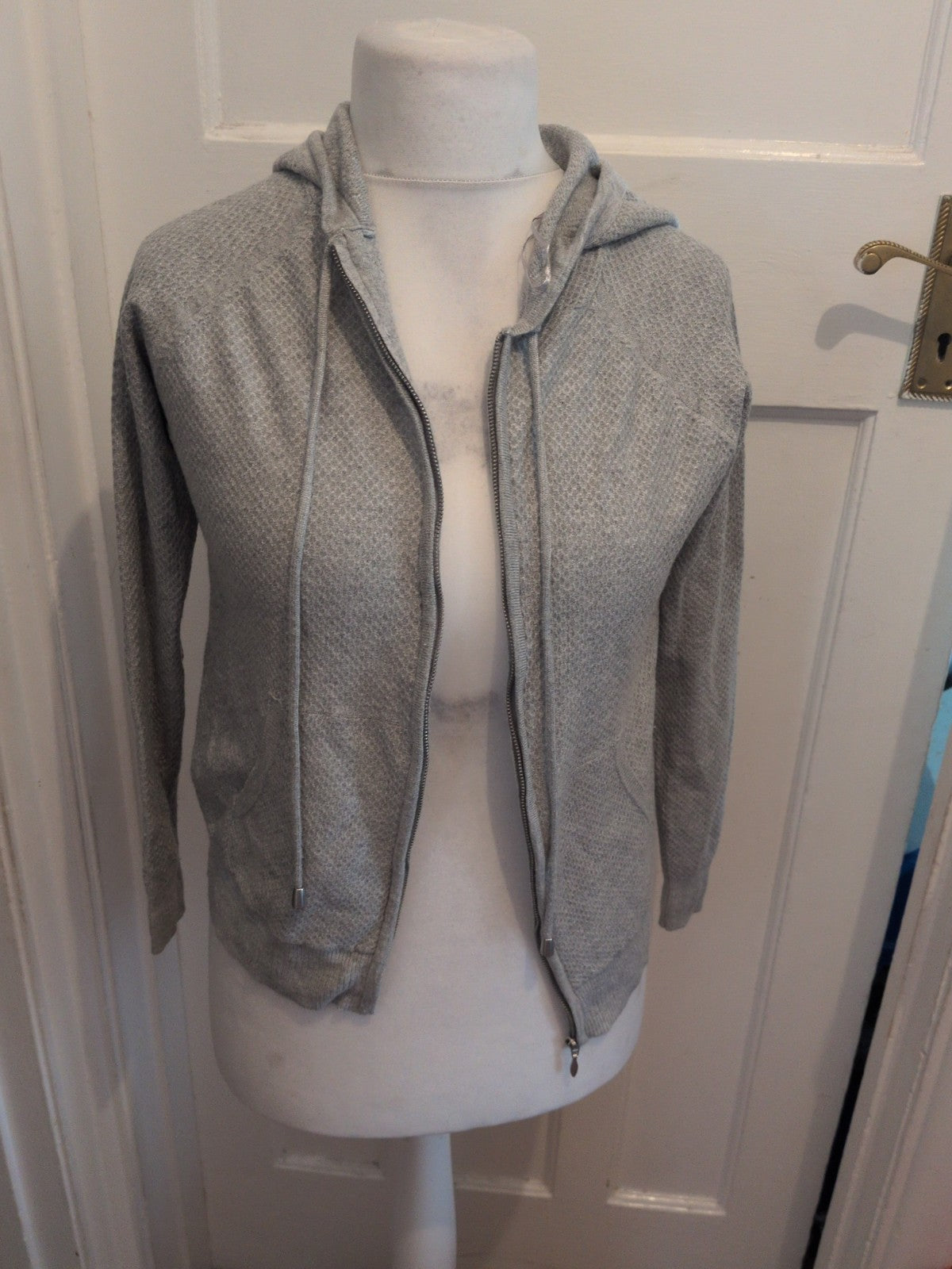 Marks And Spencer XS Grey Full Zip Hoodie
