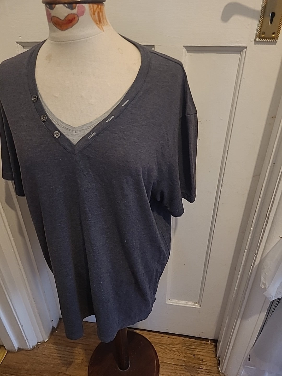 Mens Next Size XL Dark Grey Short Sleeved Tshirt