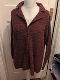 Off Shoot Large Purple Cardigan