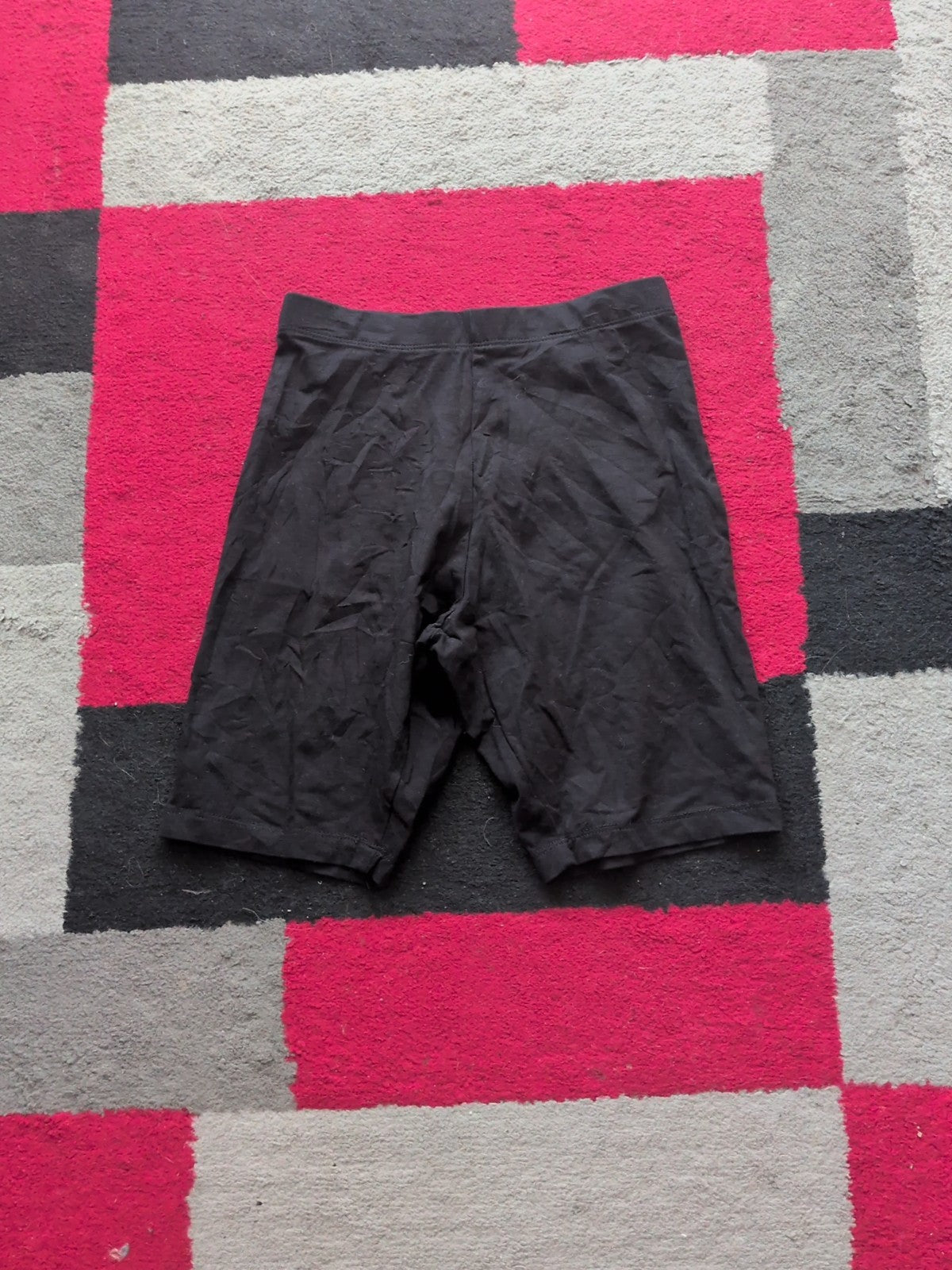 Peacocks 8 Black Gym Shorts