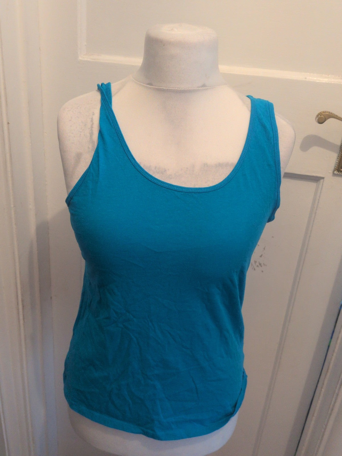 Pep&Co Large Blue Sleeveless Tank Vest Top