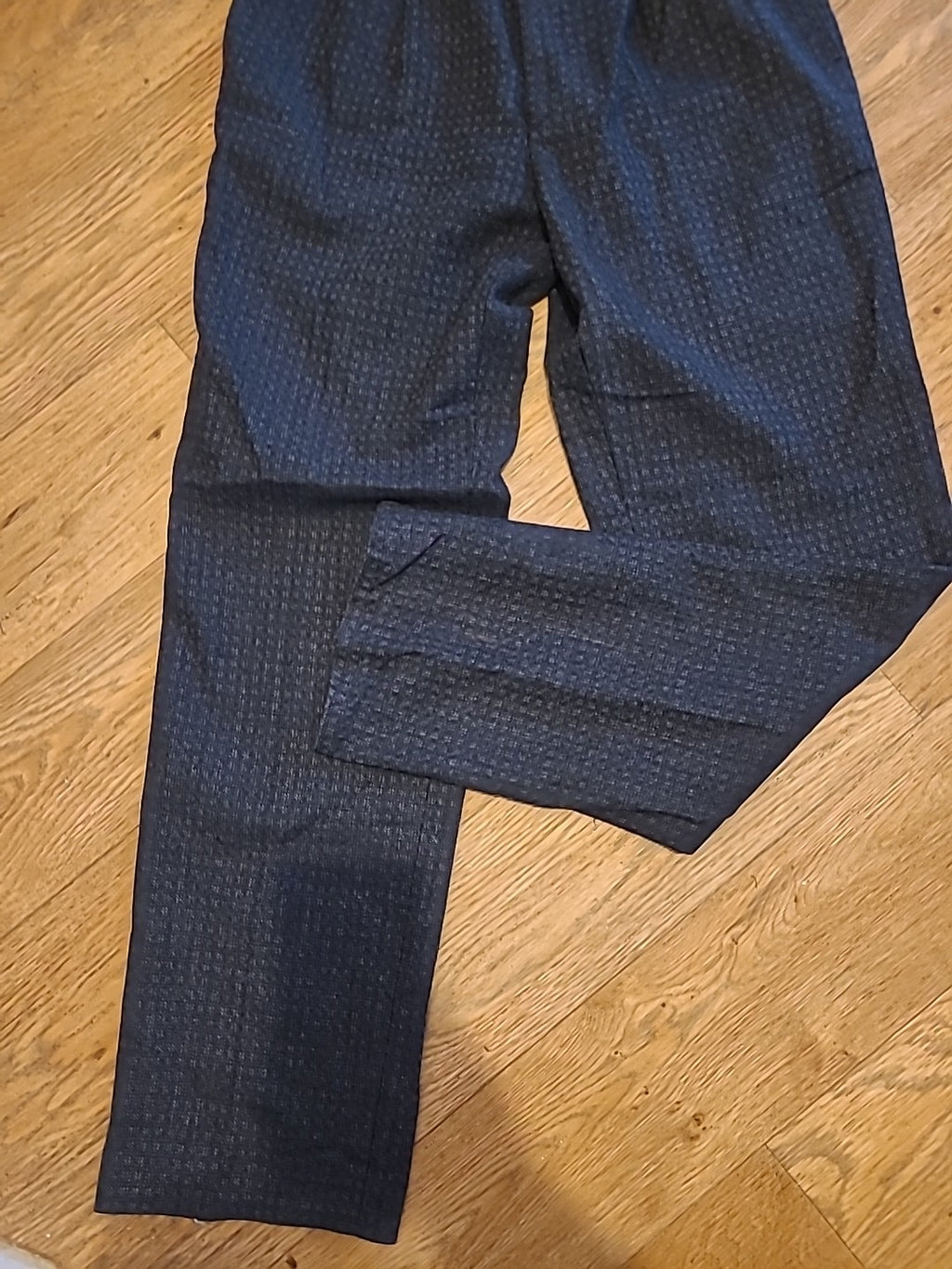 Mens Nico Size 26" Grey/Navy Trousers