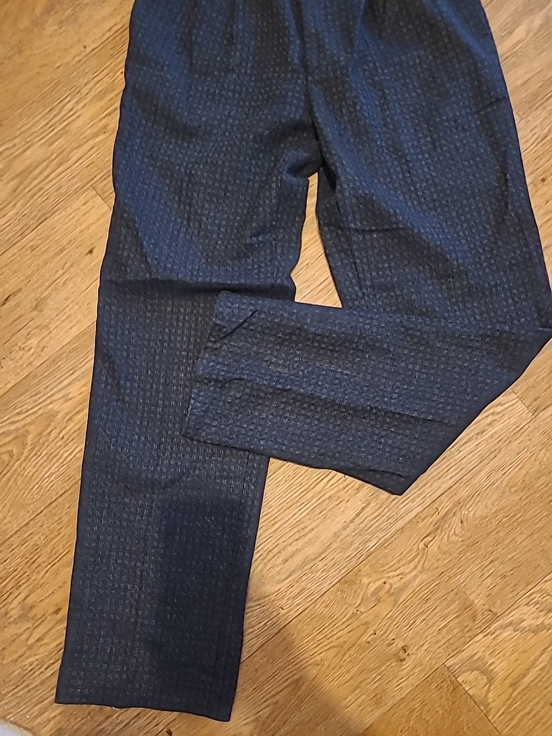 Mens Nico Size 26" Grey/Navy Trousers
