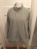 Ladies BM Essential Size XL Green Full Zip Jacket Jumper