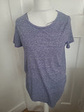 Ladies Tu Size 14 Grey Fleck Short Sleeved Tshirt