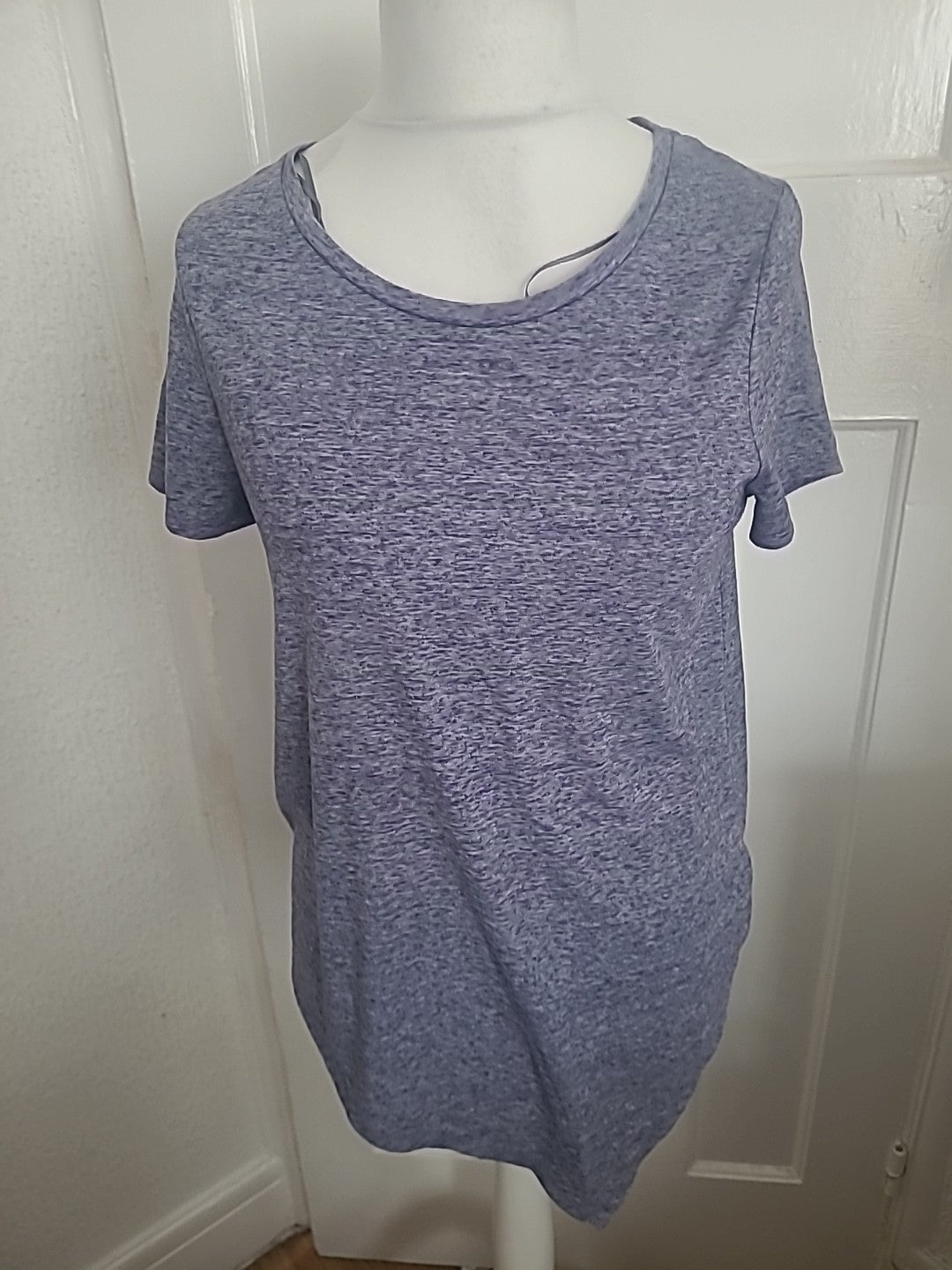 Ladies Tu Size 14 Grey Fleck Short Sleeved Tshirt