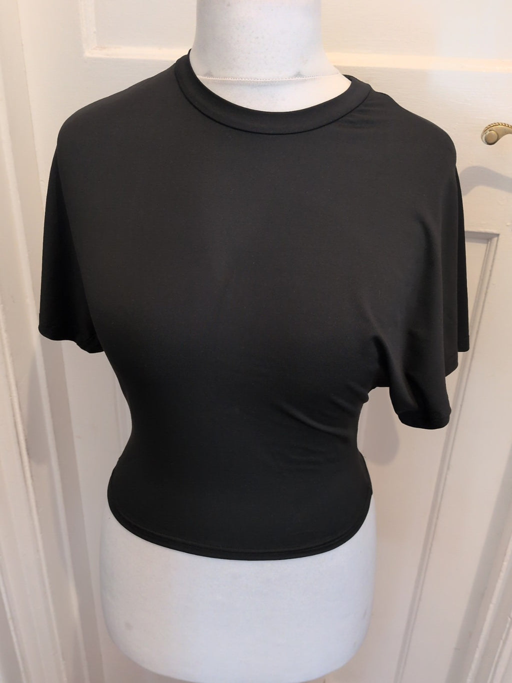 Medium Plain Black Short Sleeve T-shirt