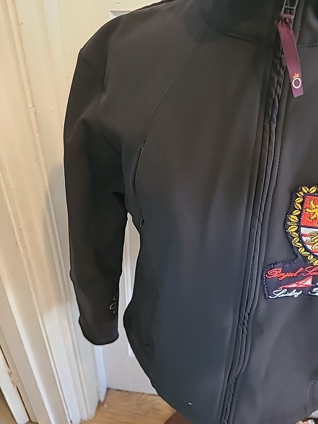 Ladies Royal South Sea Club Large Black Jacket