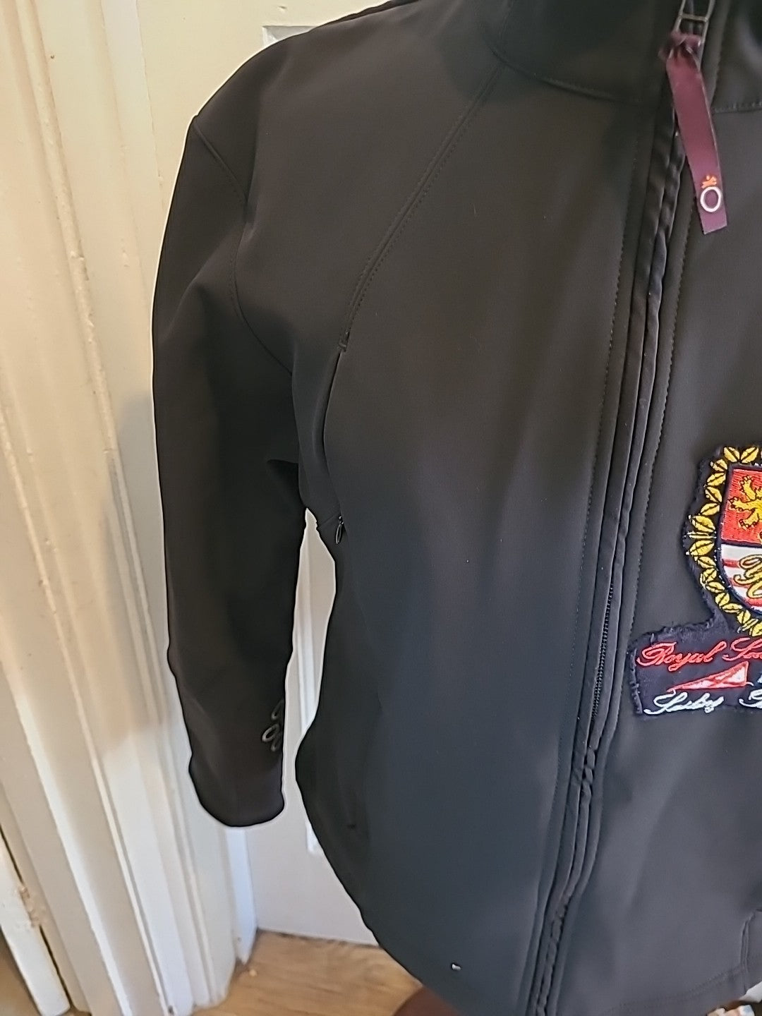 Ladies Royal South Sea Club Large Black Jacket