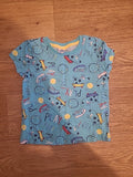So Cute 9-12 Months Blue "Play" Tshirt