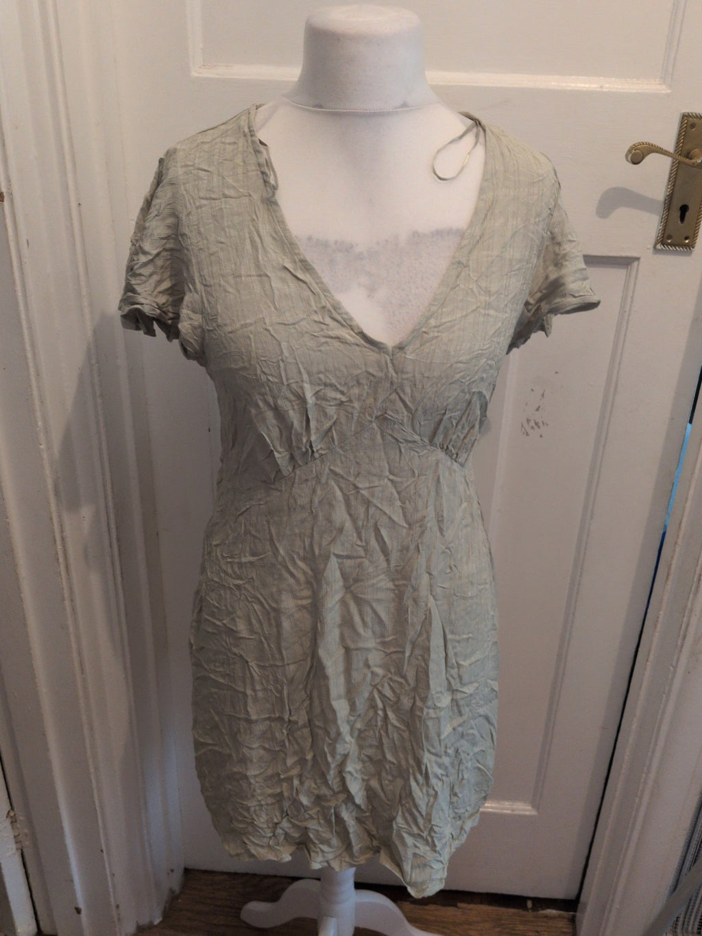 Brand New Primark 14 Pale Green Sleeveless Dress