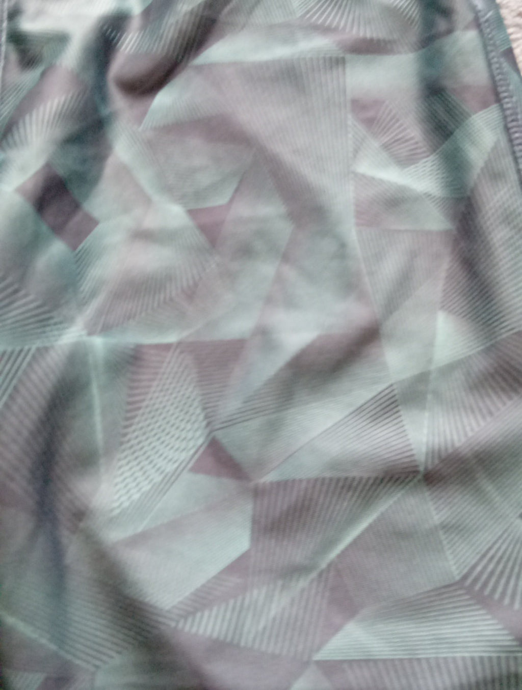 Ladies TU Active Leggings Size 12 Mixed Greens