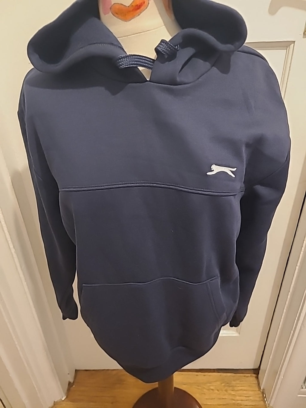 Mens Slazenger Size Small Navy Long Sleeved Hoodie