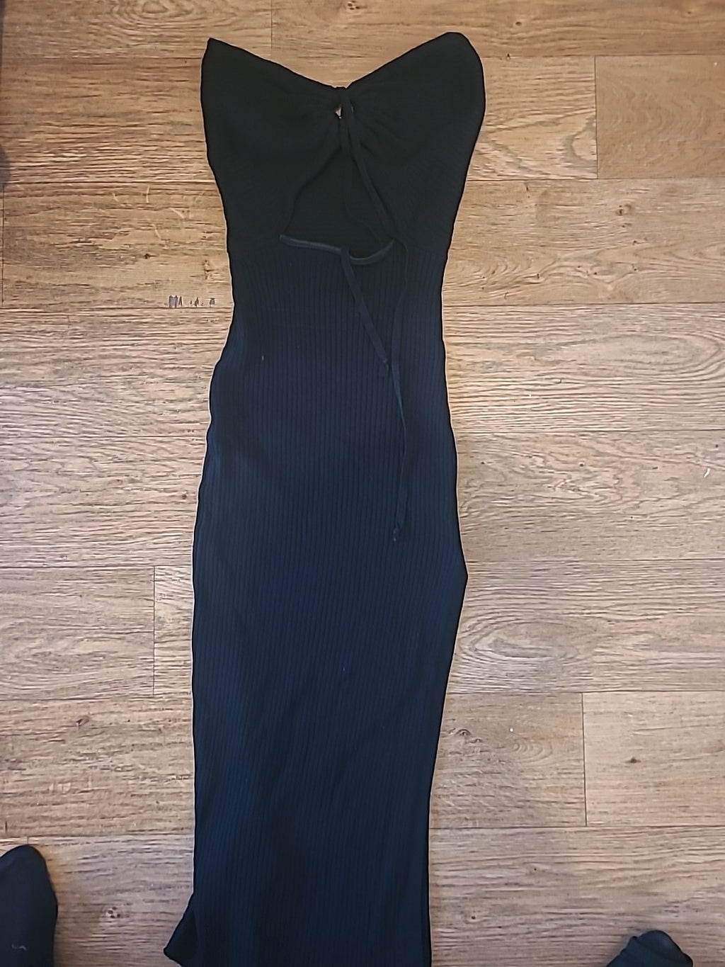 Ladies Giorgia Size Small To Medium Black Sleeveless Long Dress