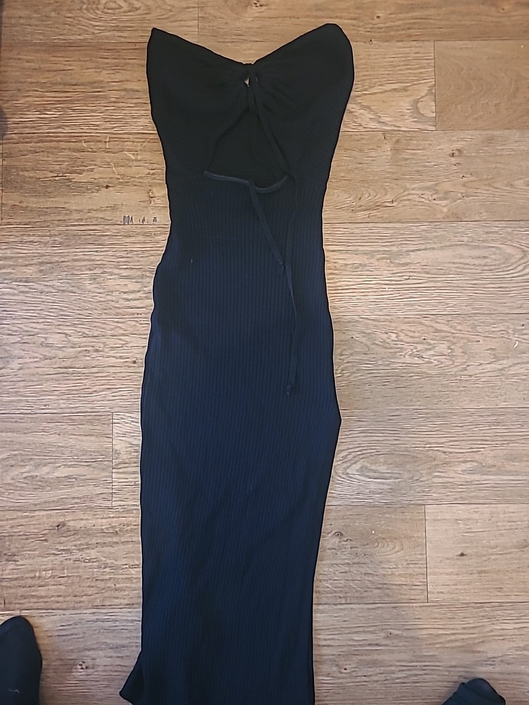 Ladies Giorgia Size Small To Medium Black Sleeveless Long Dress
