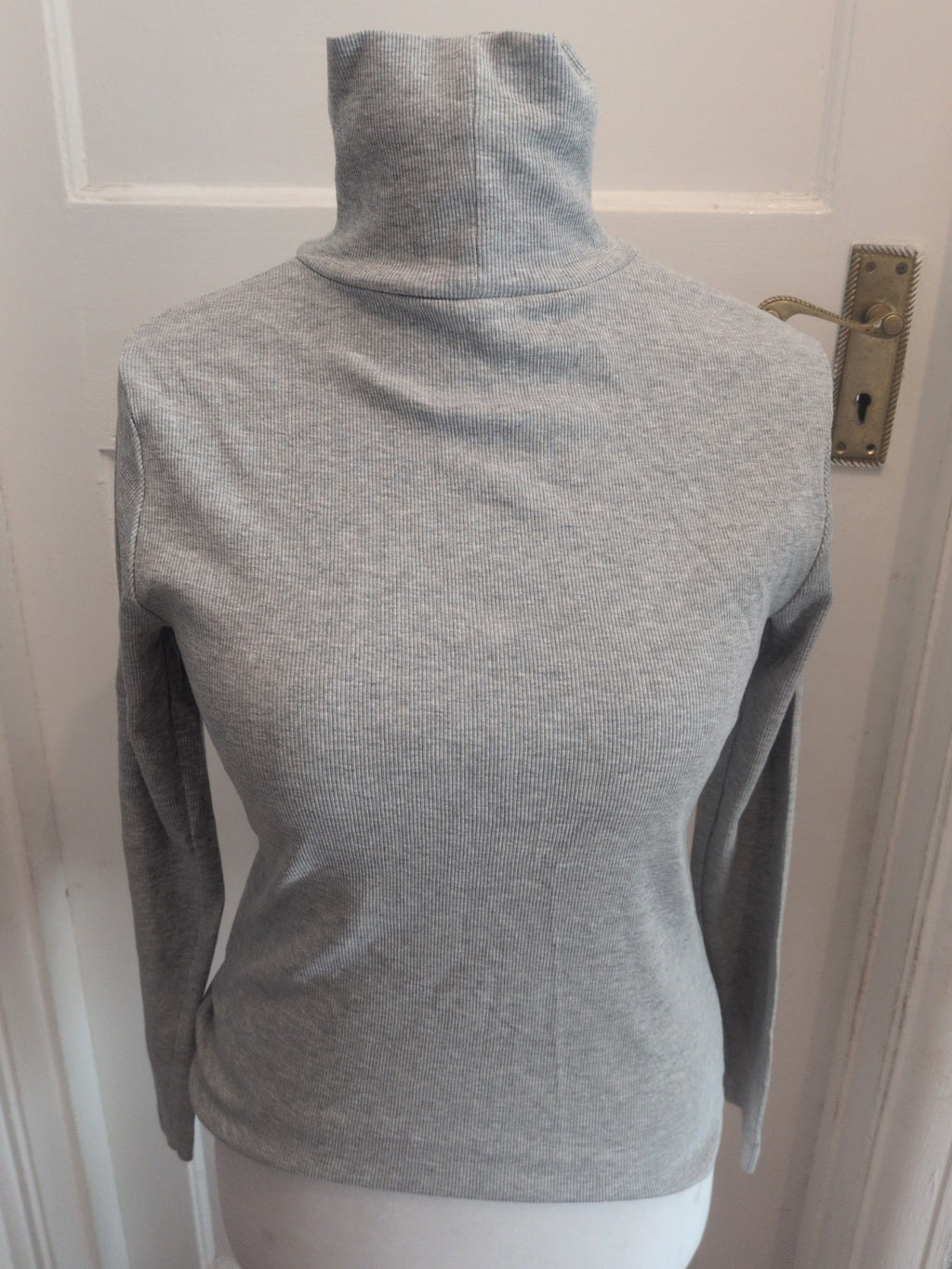 Papaya 12 Grey The Fitted Long Sleeve Jumper