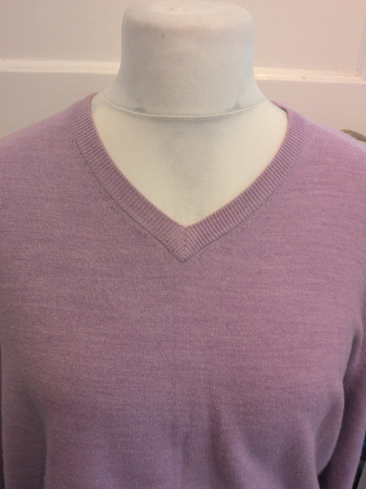 Atlantic Bay Super Soft Large Purple Pullover Jumper