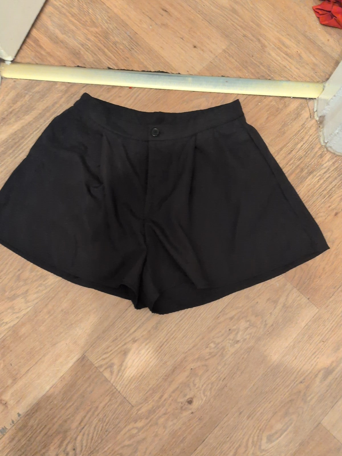 Large Black Shorts