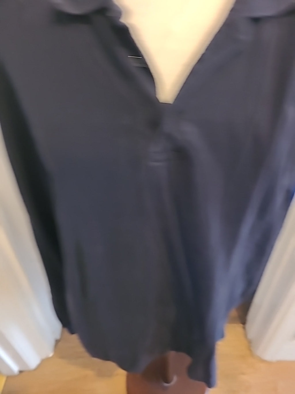 Mens Bc Collection Size Xl Navy Long Sleeved Polo Shirt