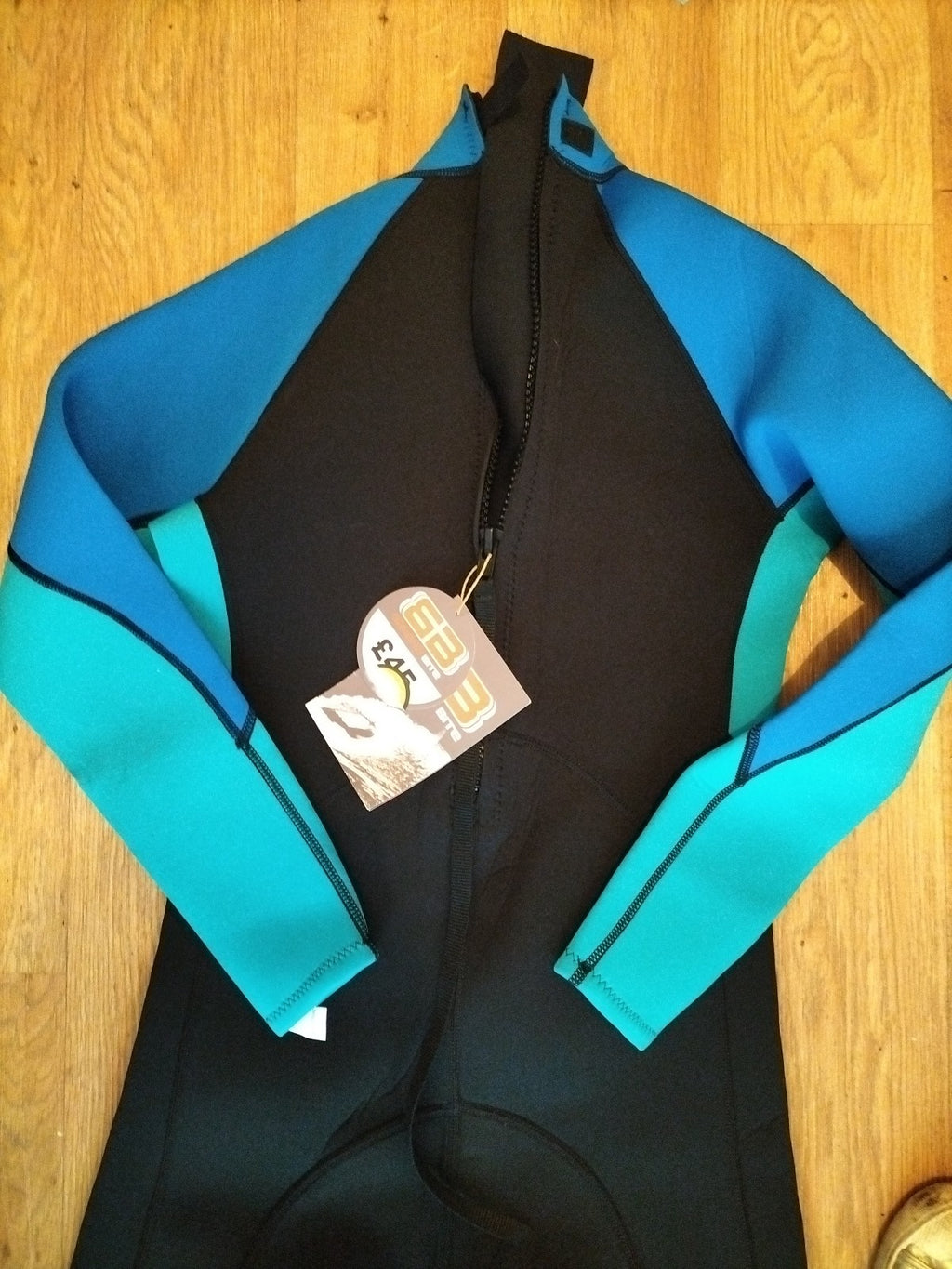Brand New Mens Banana Bite Size Small Full Wetsuit