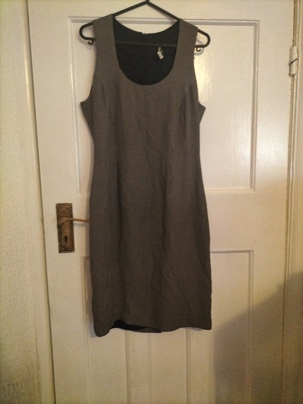 Ladies Kaliko Size 8 Patterned Lined Sleeveless Dress