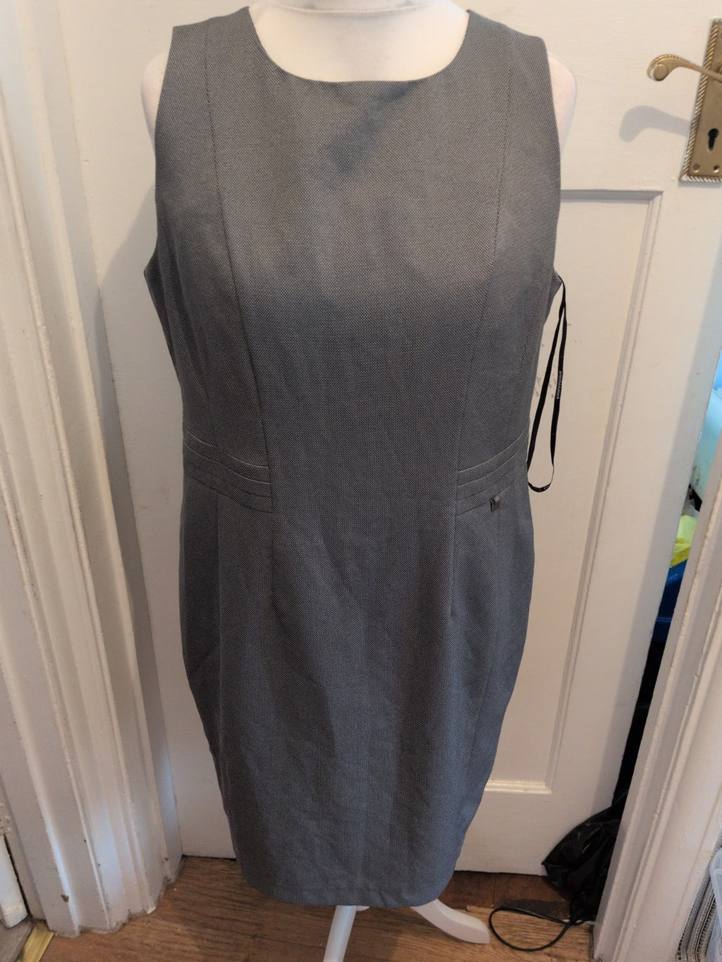 Primark 18 Grey Sleeveless Dress