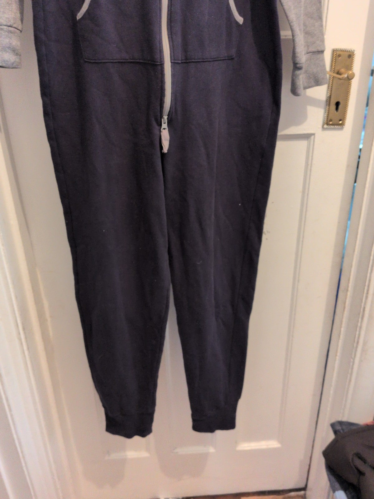 John Lewis Small Navy And Grey All On One Pyjama
