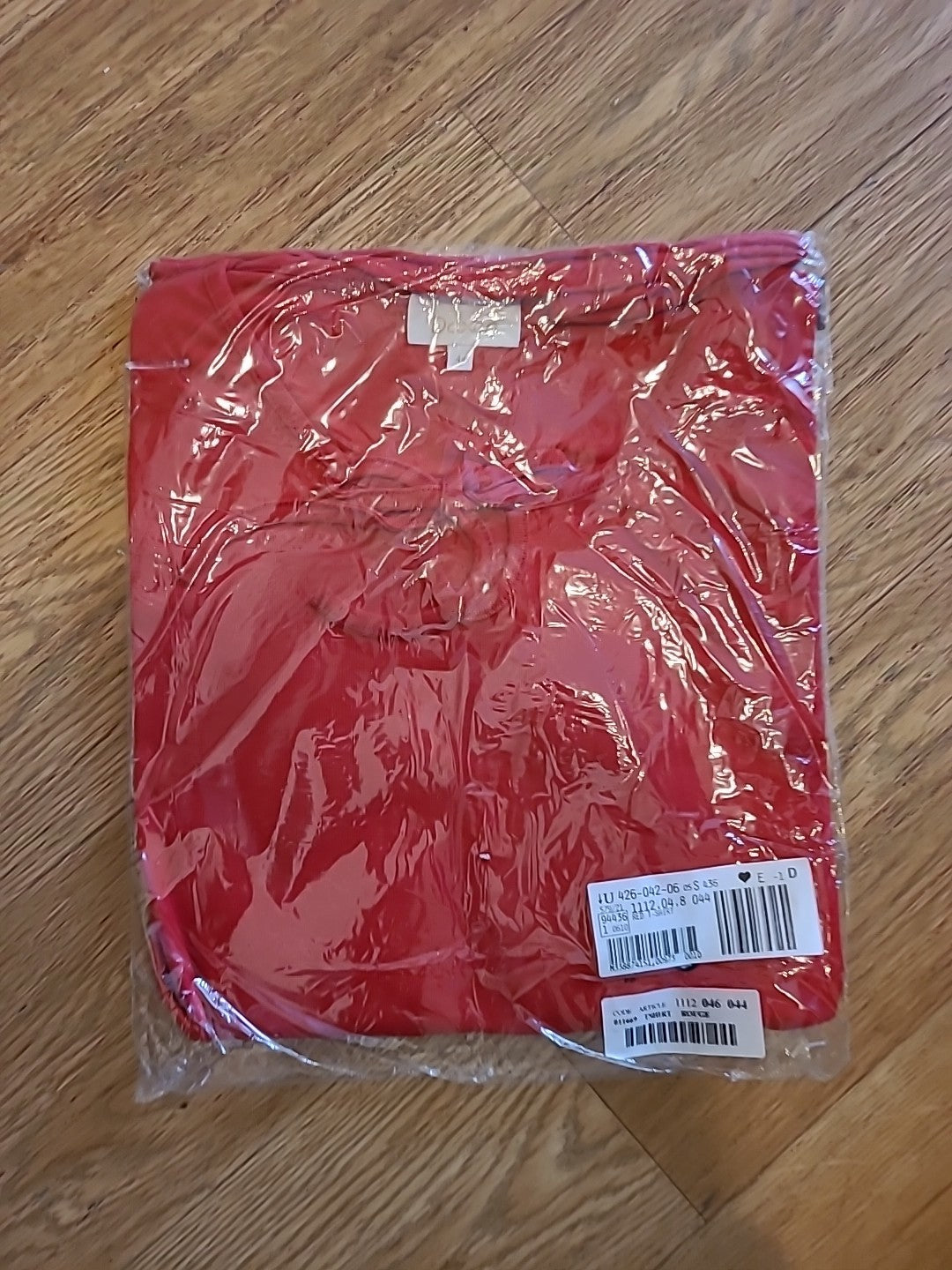 Brand New Ladies Size 10 Daxon Red Shirt