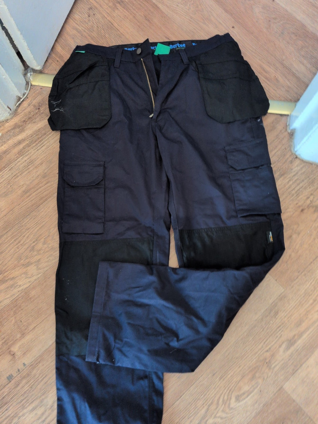 Bertee 34T Navy Uniform Cargo Work Trousers