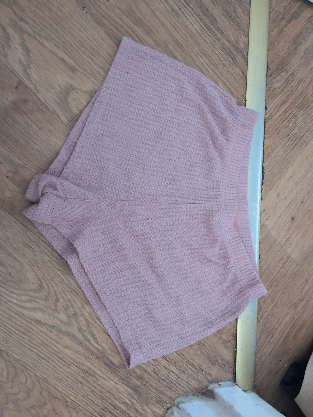 Medium Pink Stretch Hot Pants
