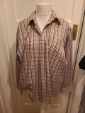 Mens GV Size 3XL Multi Check Long Sleeved Shirt