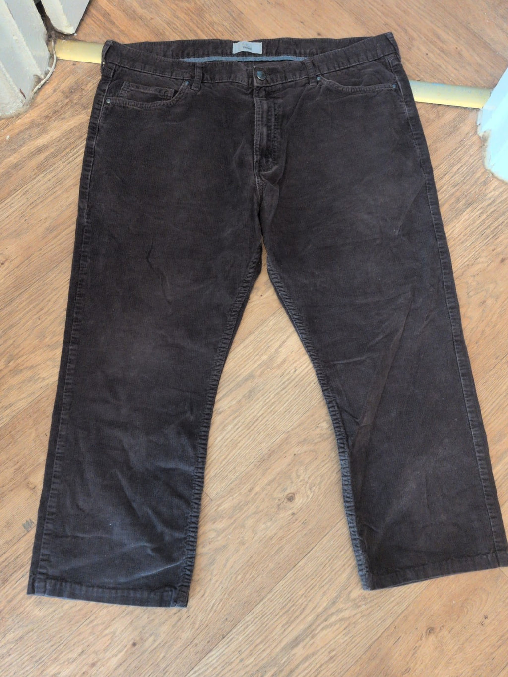 M&S Straight 40-42 Brown Jeans