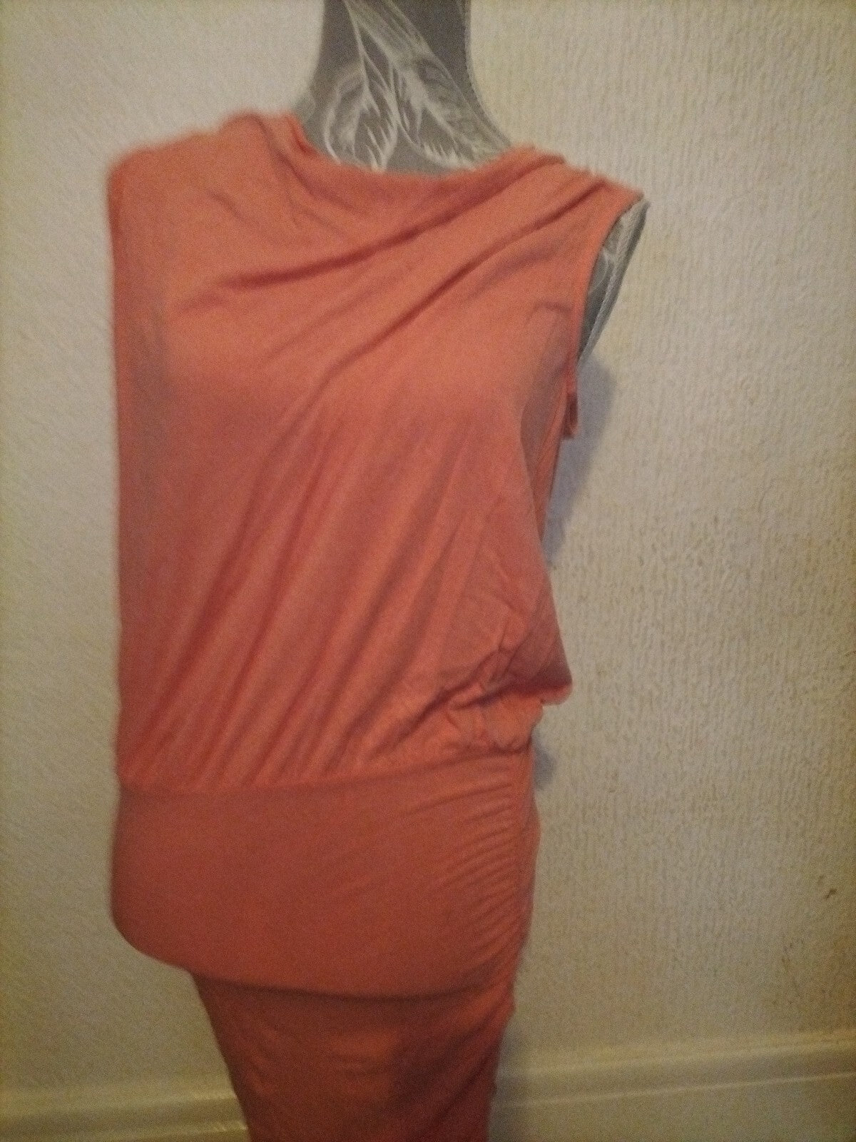 Ladies Baukjen Size 10 Pink Sleeveless Long Length Dress
