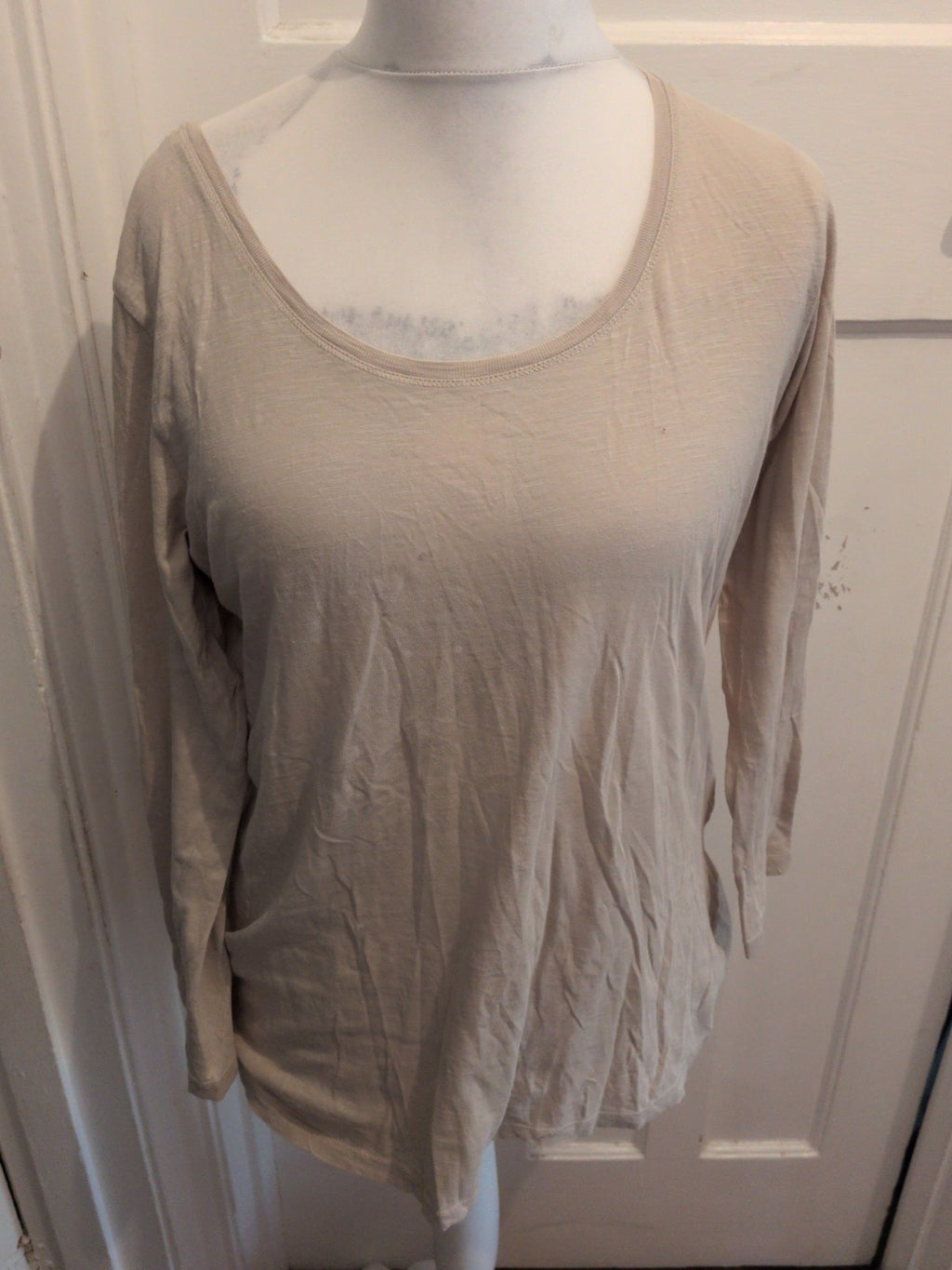Rainbow 40/42 Beige Long Sleeve T-shirt
