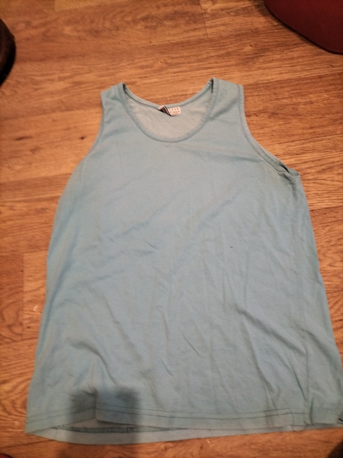 Ladies Essentials Size 14 Turquoise Sleeveless Top