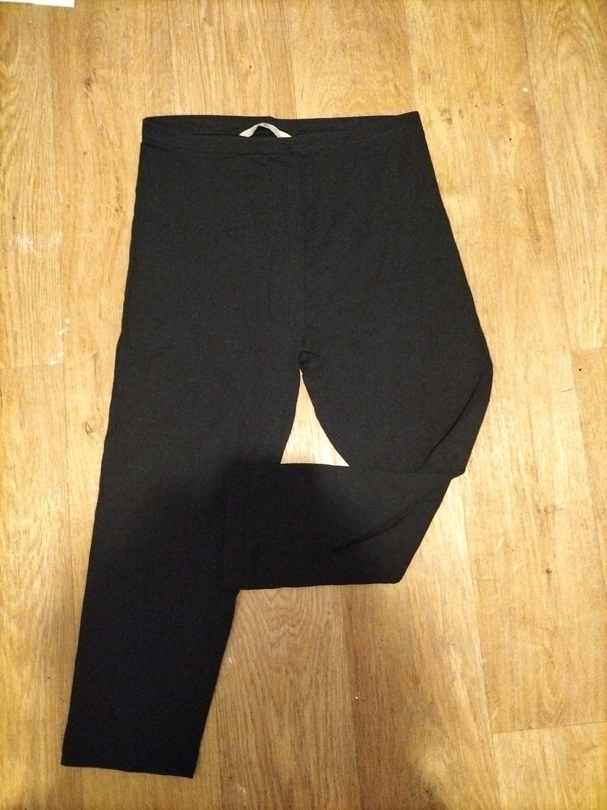 Ladies Tu Size 12-14 Black Ankle Leggings