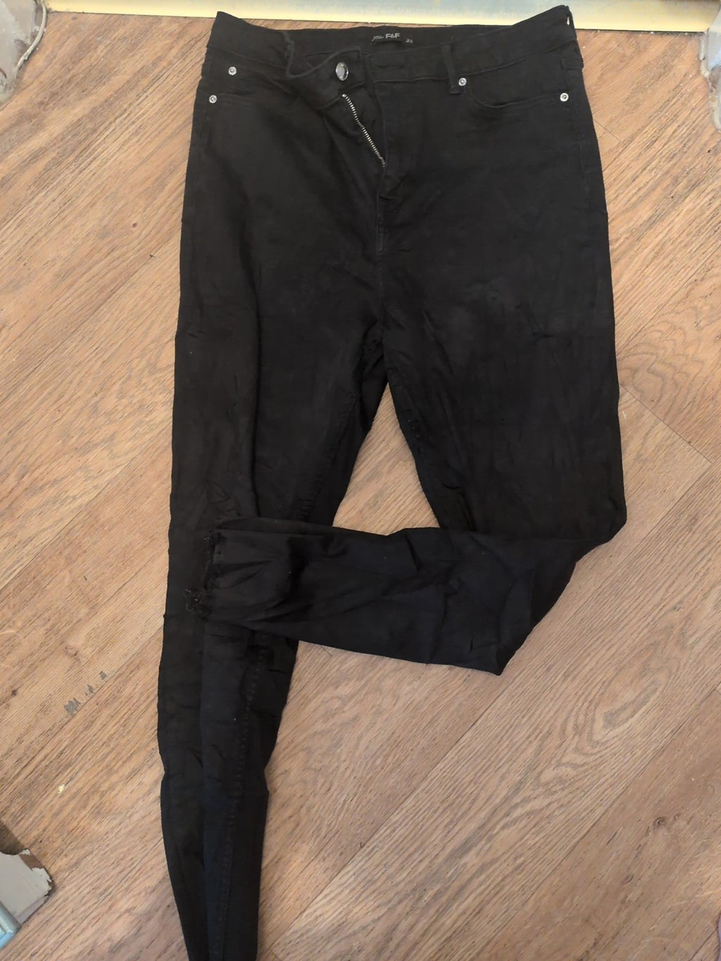 F&F 16 Black Skinny Jeans