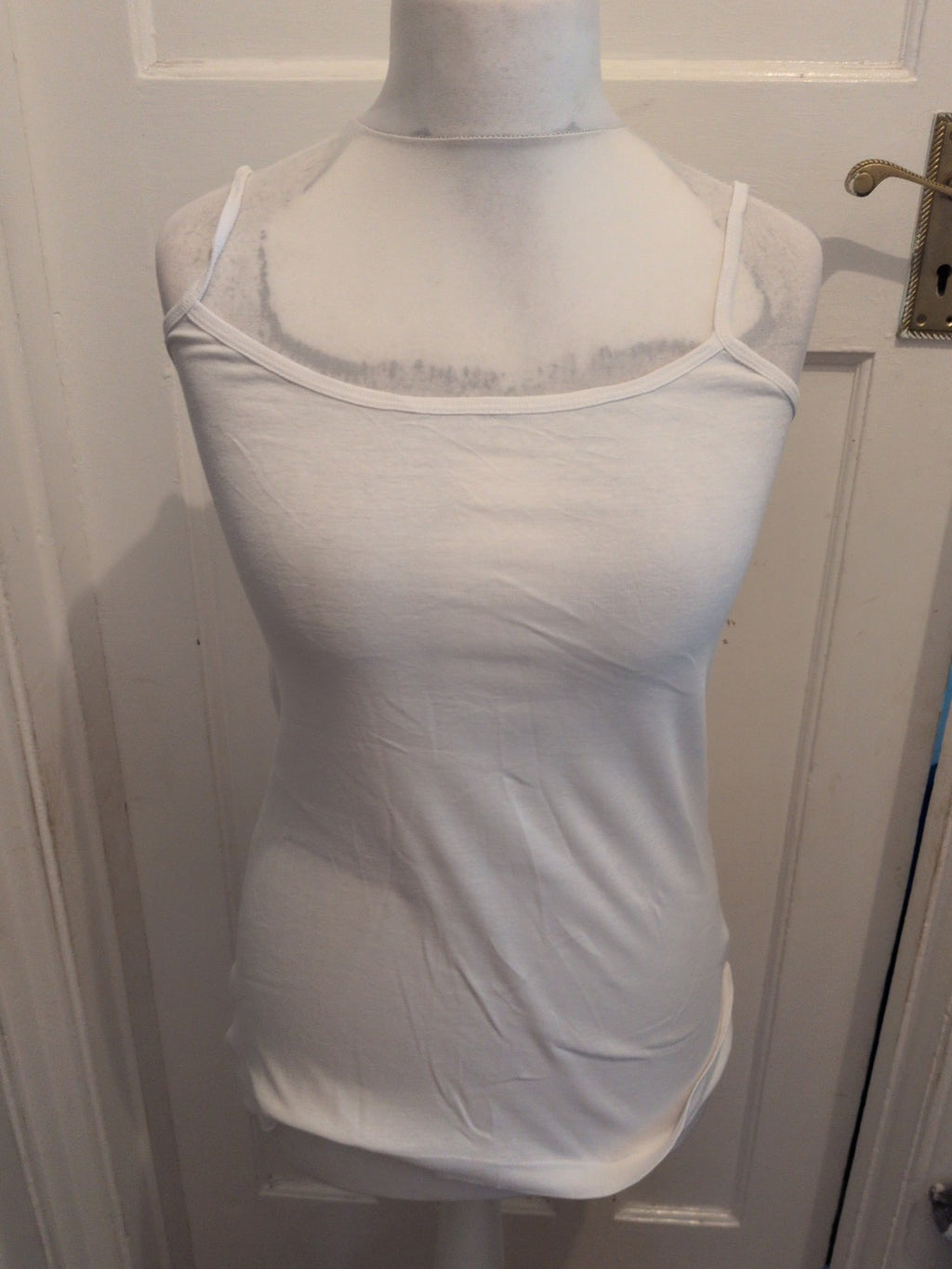 Capsule 12 White Sleeveless T-shirt Cami