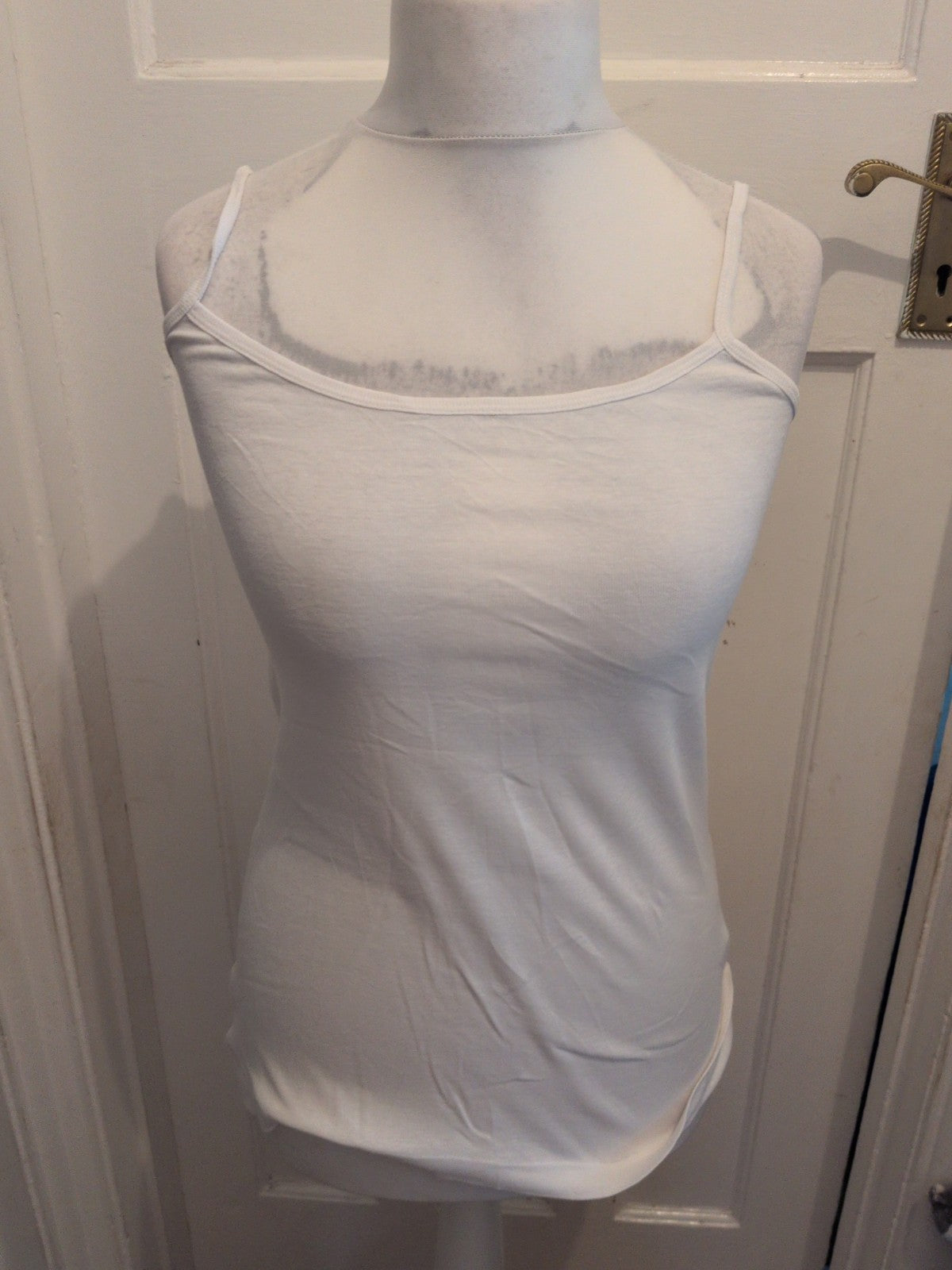 Capsule 12 White Sleeveless T-shirt Cami
