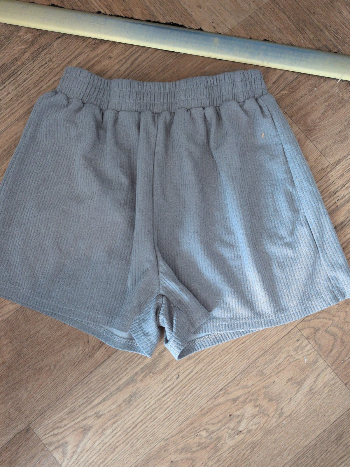 Shein Large Grey Elasticated Culotte Shorts