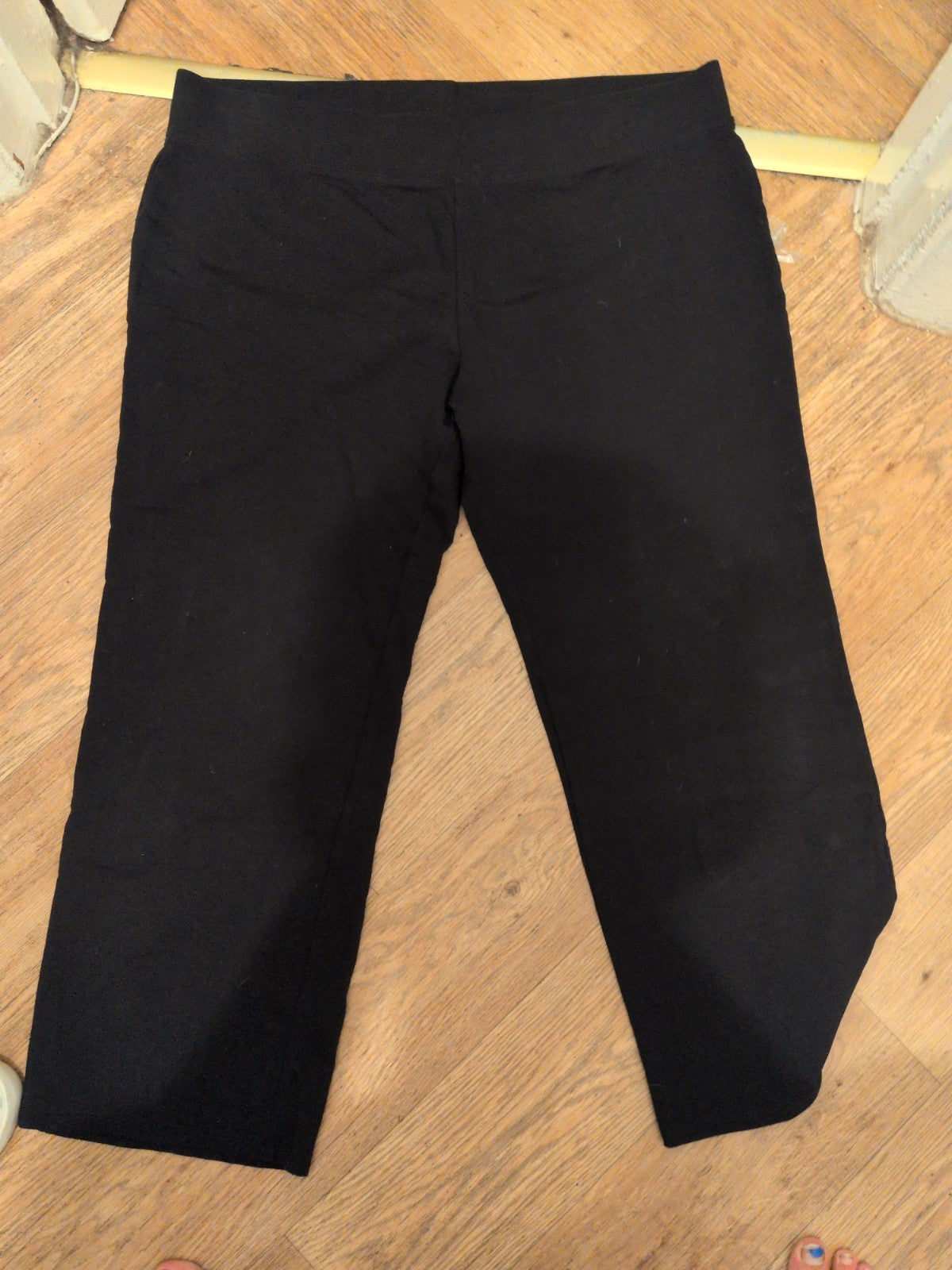 Marks And Spencer 20 Black Crop Short Leg Legging