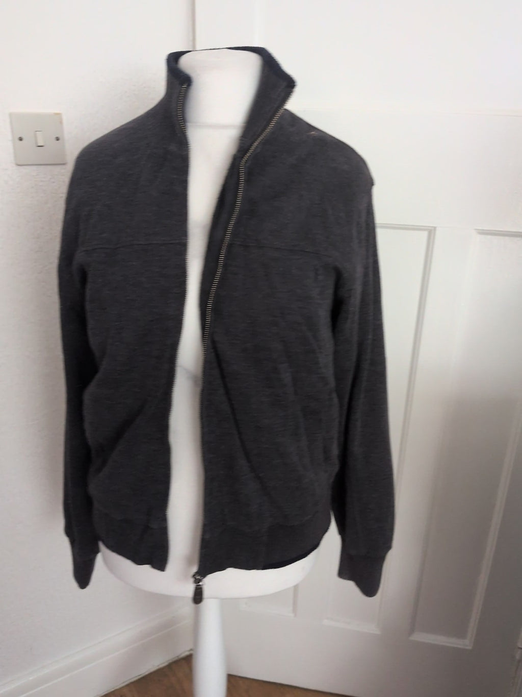 Blue Harbour Medium Fleece Lined Full Zip Jumper Navy