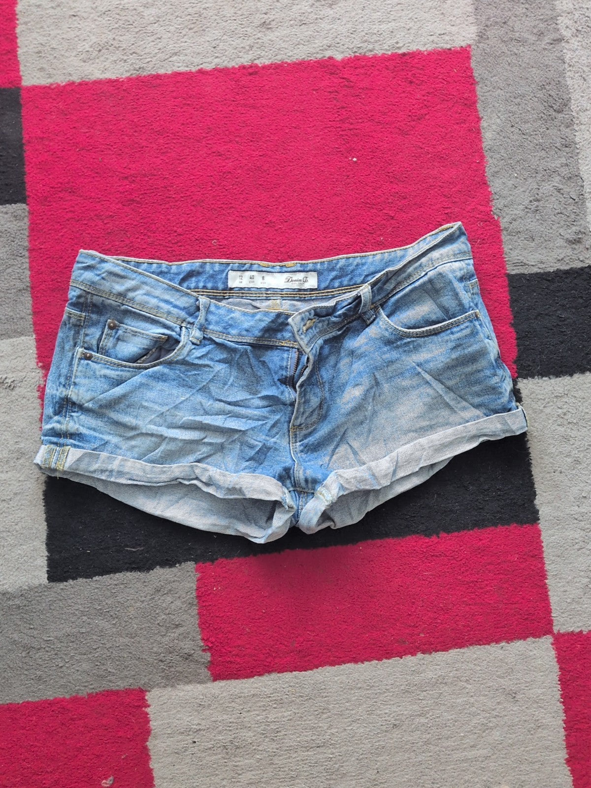 Denim&Co 12 Hot Pants