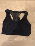 Workout 18/20 Black Sports Bra